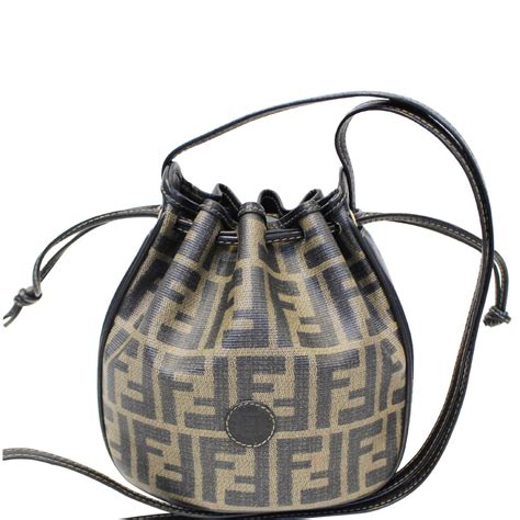 fendi bucket bag brown|fendi crossbody bucket bag.